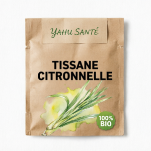 Tisane Citronnelle Bio sur sachet kraft YAHU SANTÉ