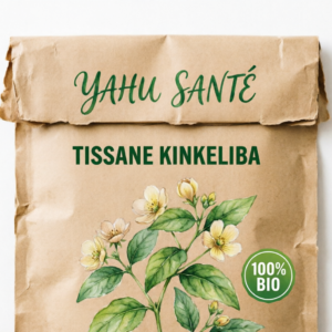 Tisane Kinkeliba Bio sur sachet kraft YAHU SANTÉ